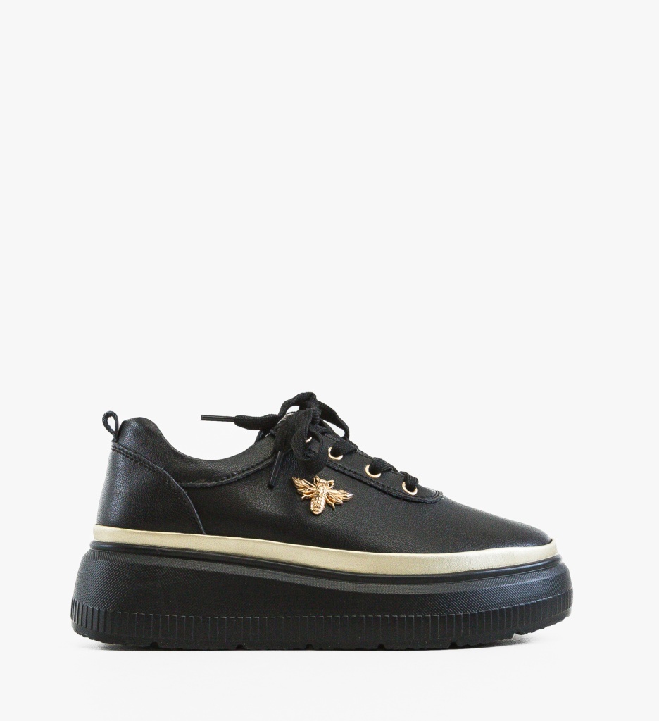 Pantofi Casual Zumzy Negri Eleganți - imagine 6