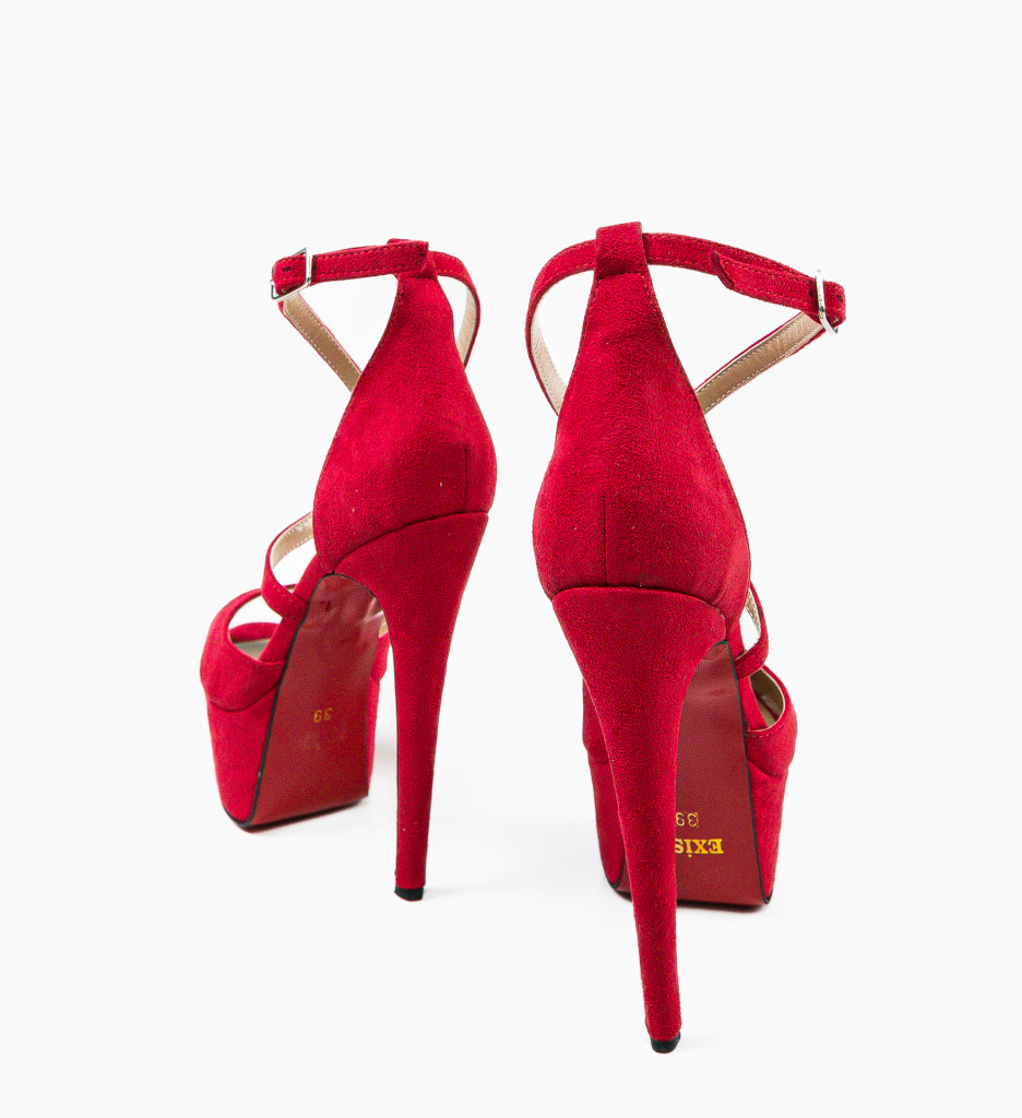 Sandale Opega Rosii cu Toc - Eleganță și Stil - imagine 6