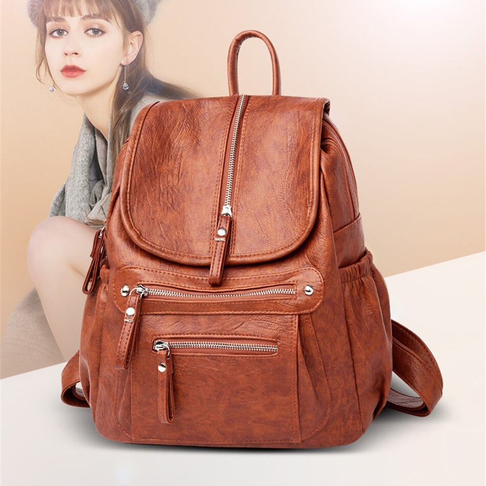 Rucsac Dama Abella GT1904 Maro - Practic & Elegant - imagine 3
