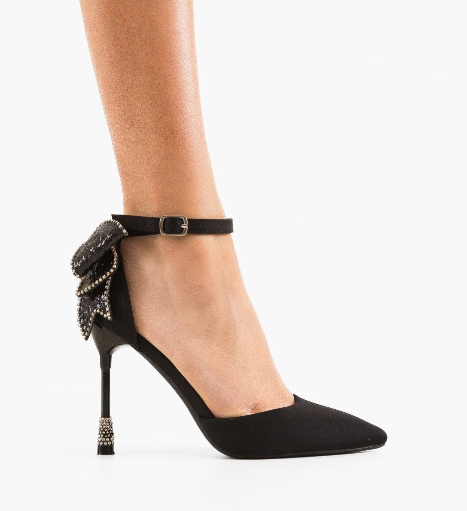 Pantofi cu toc Ozkale Negri - Eleganță și Stil - imagine 6