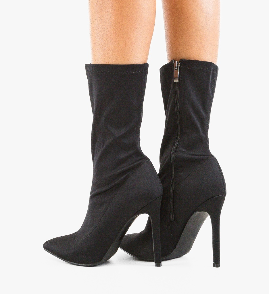 Botine Dama Jacza Negre - Eleganță și Confort - imagine 4