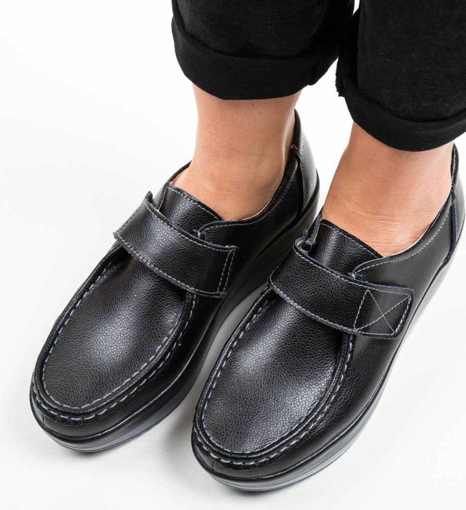 Pantofi Casual Groma Negri - Confort și Stil - imagine 4