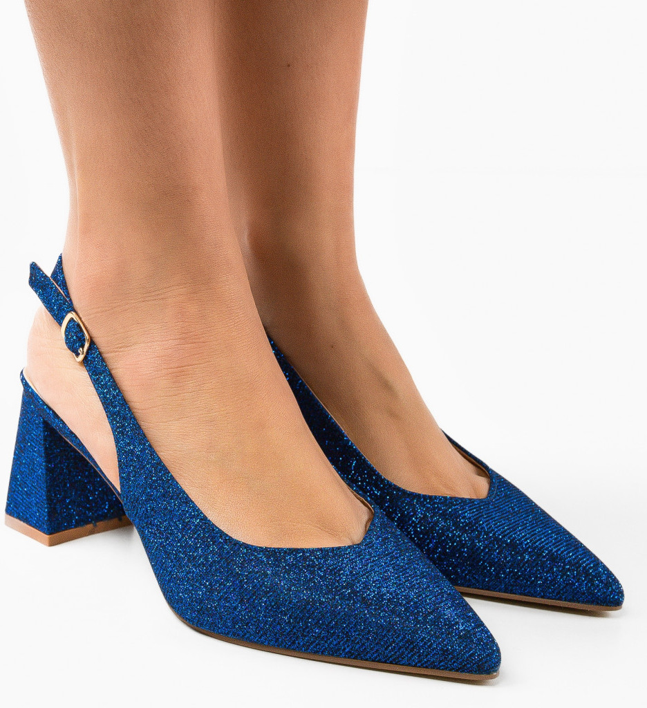 Pantofi Terminak Albastri | Eleganță și Stil - imagine 5