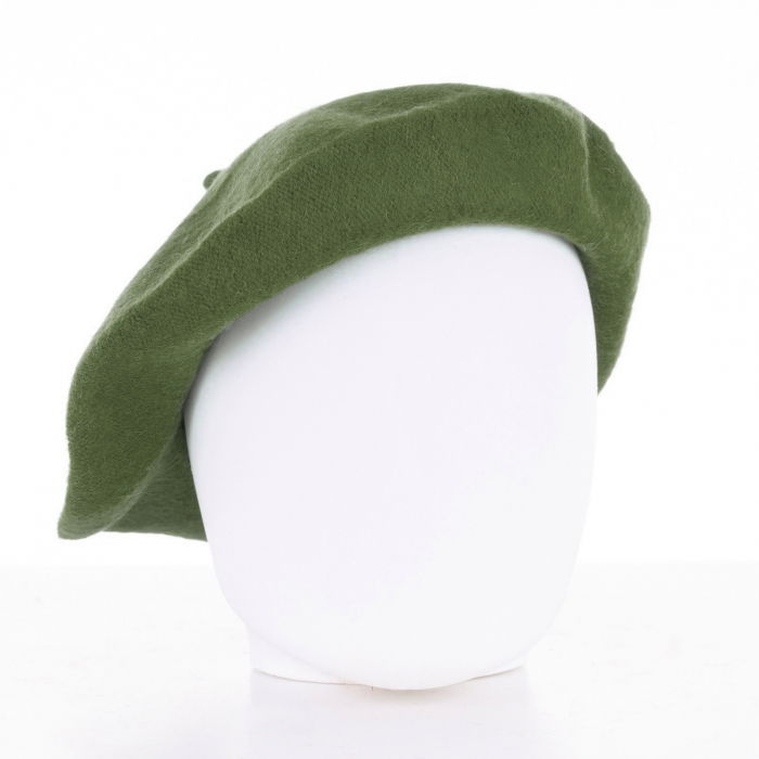 Beretă Verde Oliv Shopika | Stil Francez Elegant