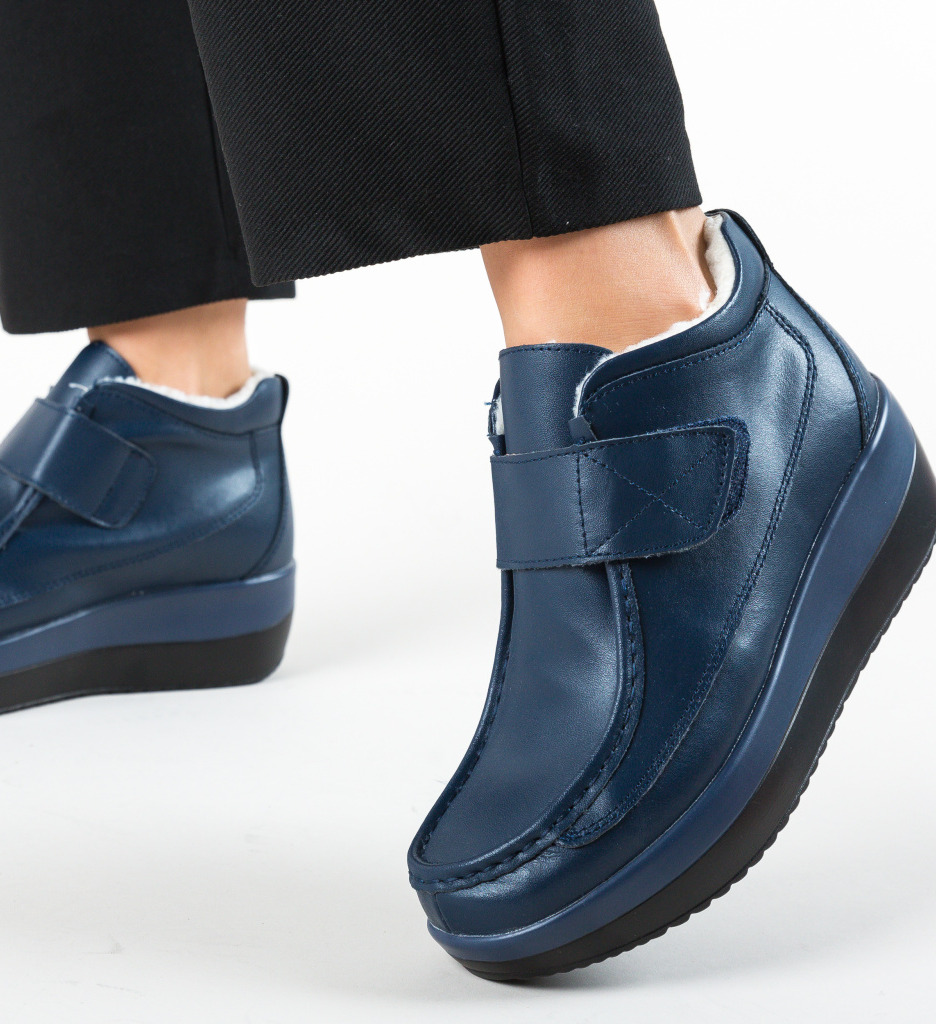 Pantofi Casual Jistry Bleumarin - Confort și Stil - imagine 2