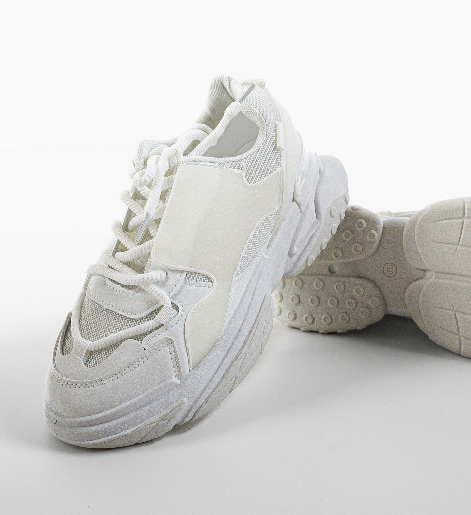 Sneakers Dama Mallorca Albi - Confort și Stil - imagine 5