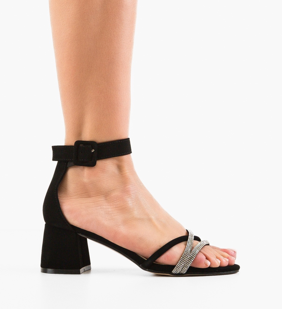 Sandale Dama Lazy Negre | Stil și Confort - imagine 6