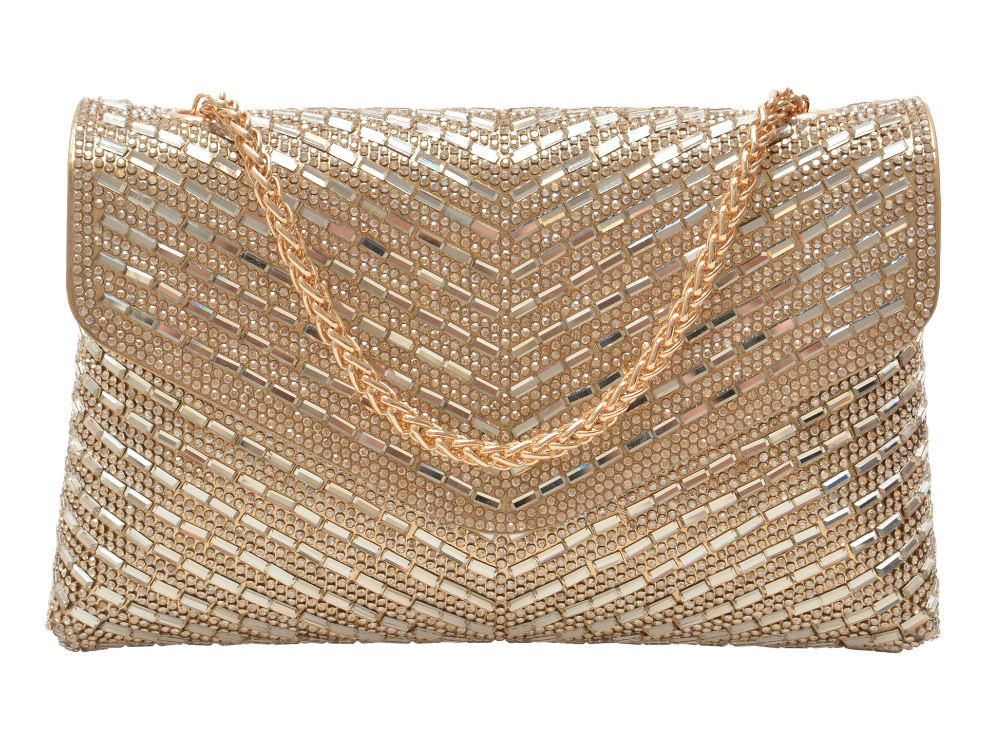 Geantă ALDO SPARKLEBAG 710 Aurie Piele Ecologică