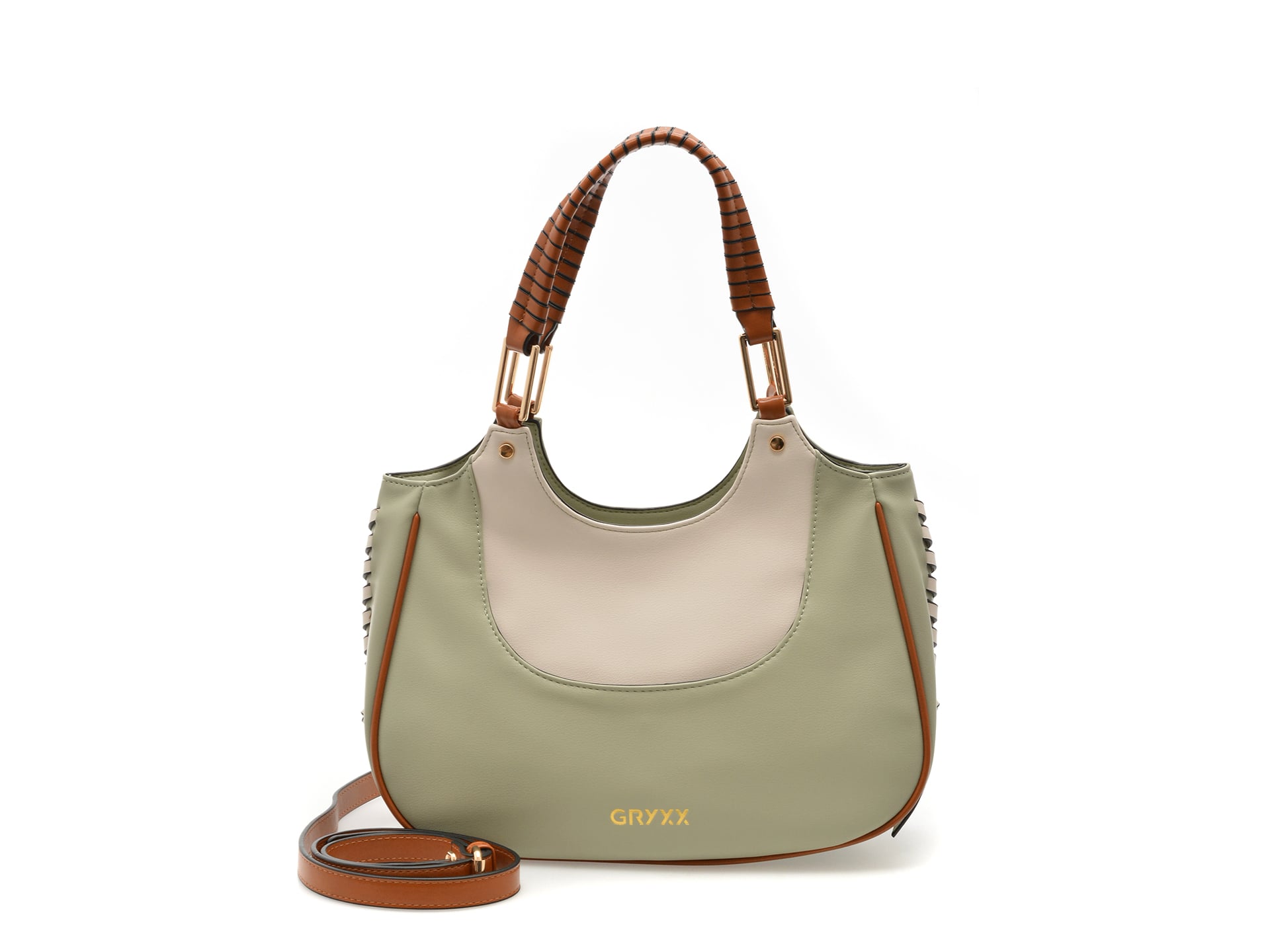 Geantă GRYXX Verde Piele Ecologică | Modă Elegantă