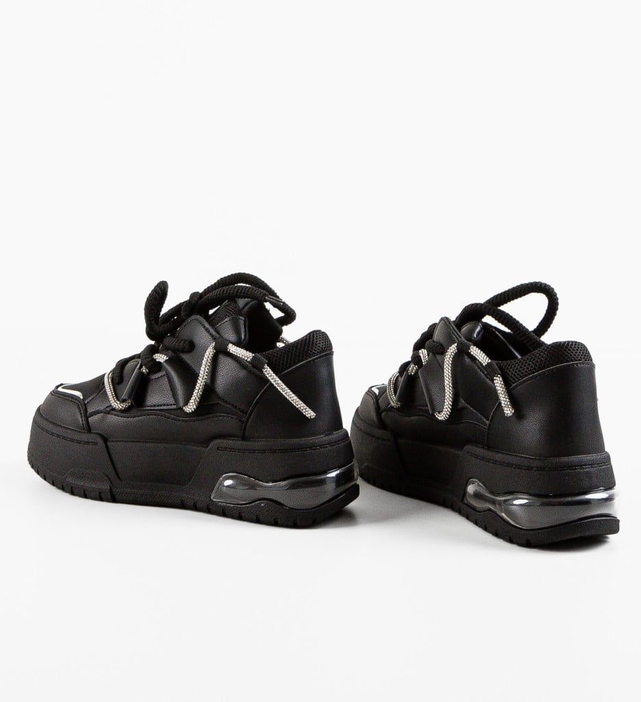 Sneakers Dama Cationi Negri - Confort Sport - imagine 12