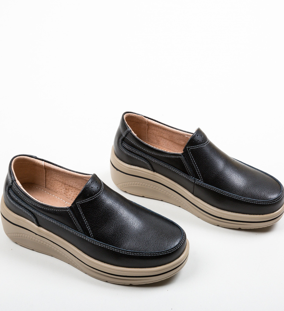 Pantofi Casual Rankin Negri | Stil și Confort - imagine 6