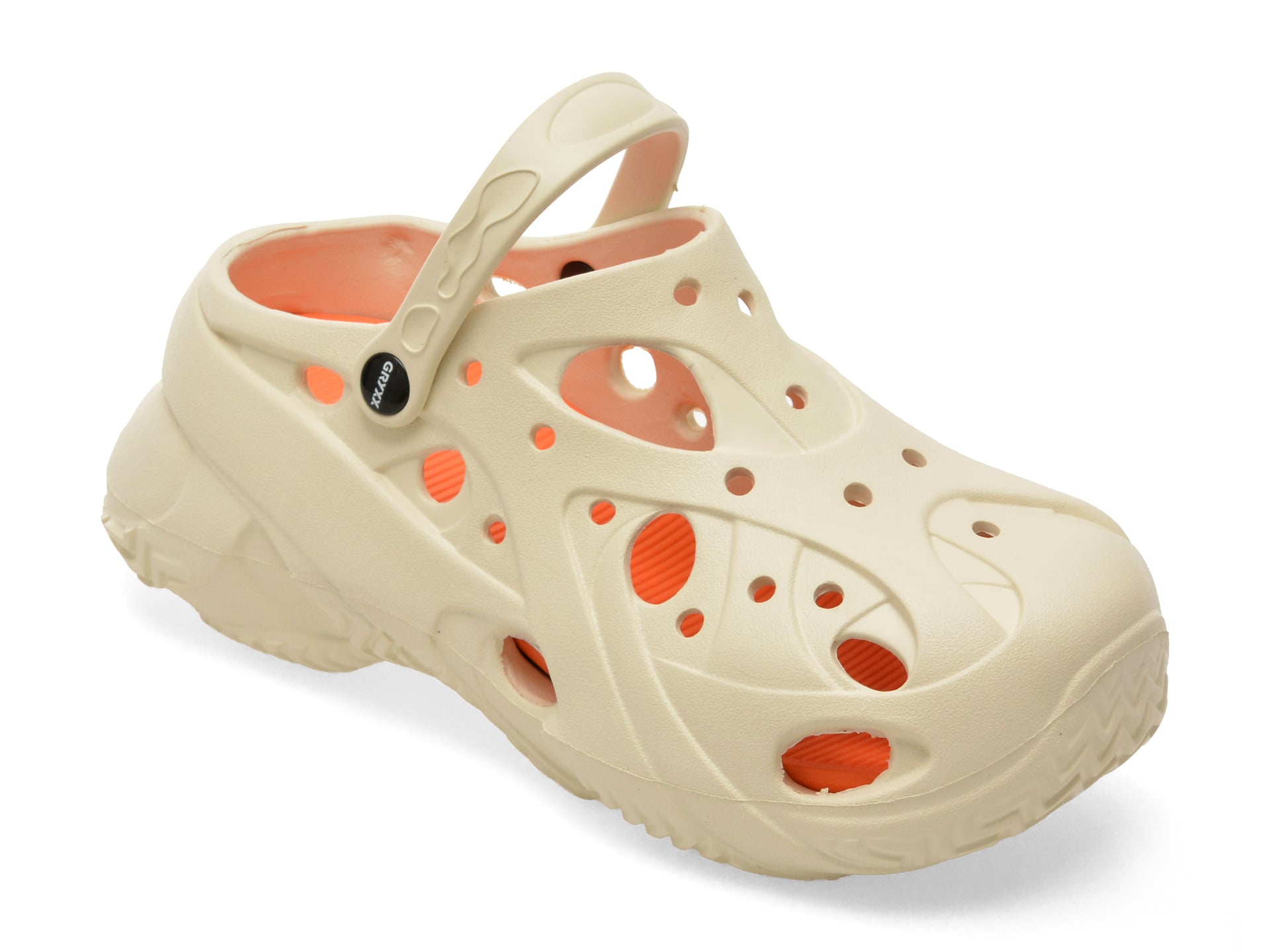 Papuci GRYXX 5502 Albi PVC Comod
