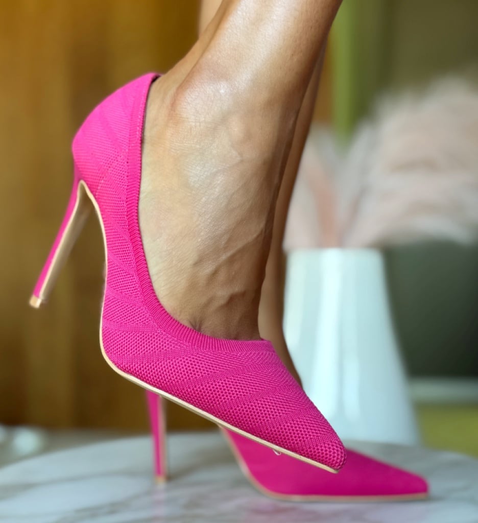 Pantofi Post Fuchsia | Eleganță și Stil - imagine 2