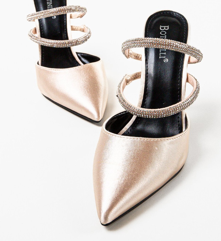 Pantofi cu Toc Manyla Bej - Eleganță și Stil - imagine 5
