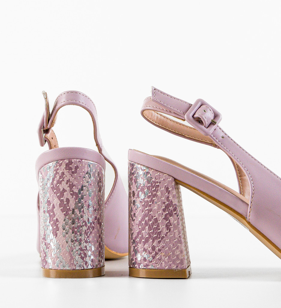 Pantofi Rafda Mov - Eleganță și Stil - imagine 6