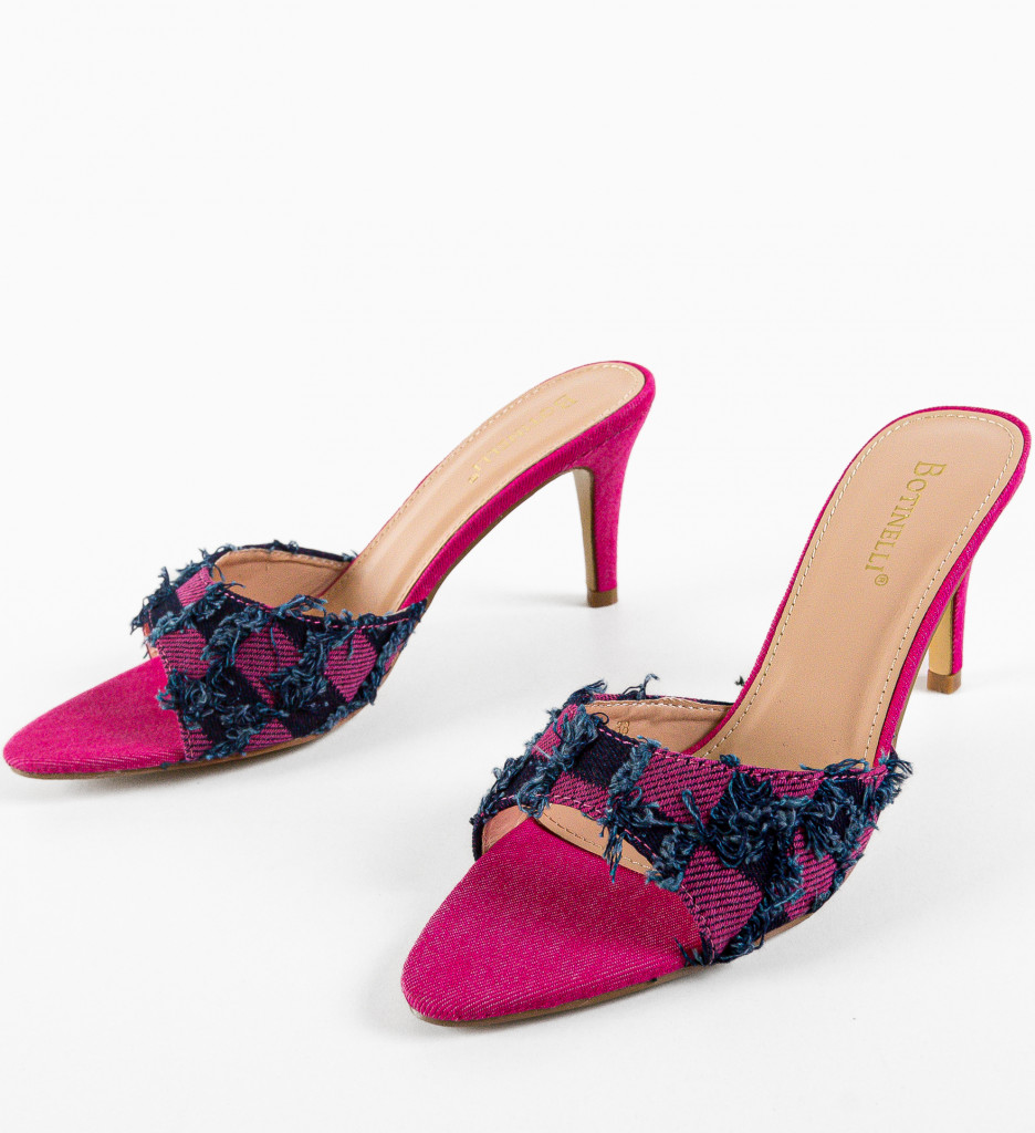 Saboti Fulgenzio Fuchsia - Eleganță și Stil - imagine 4