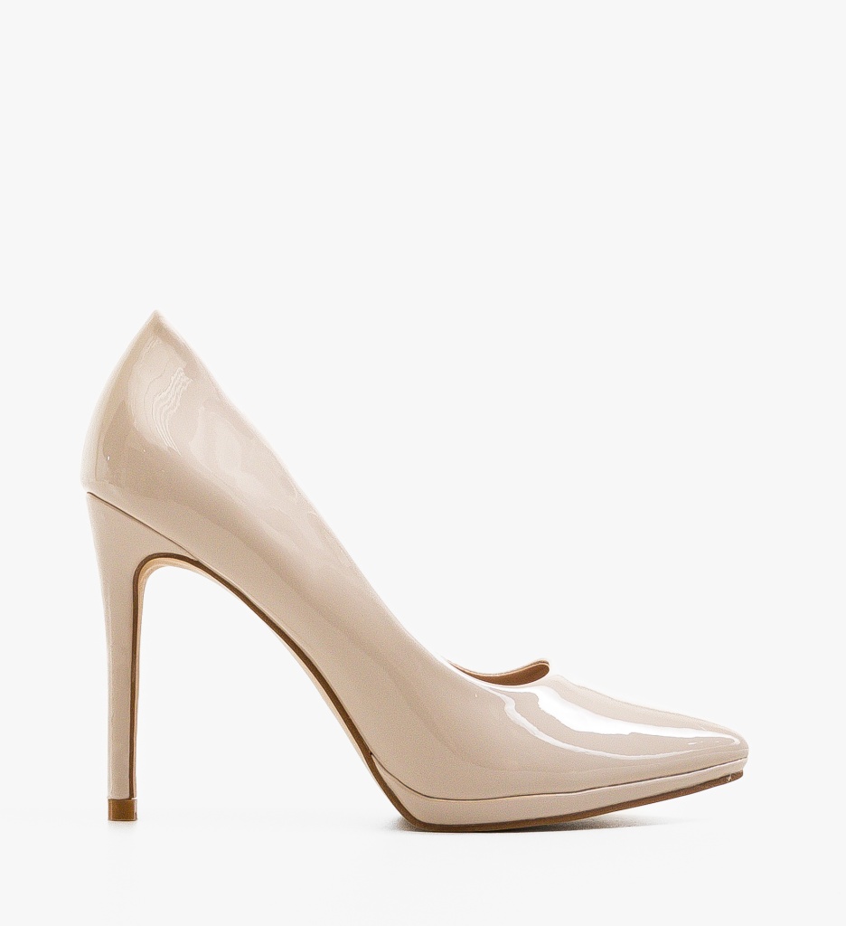 Pantofi Dama cu Toc Bej - Eleganță și Stil - imagine 4