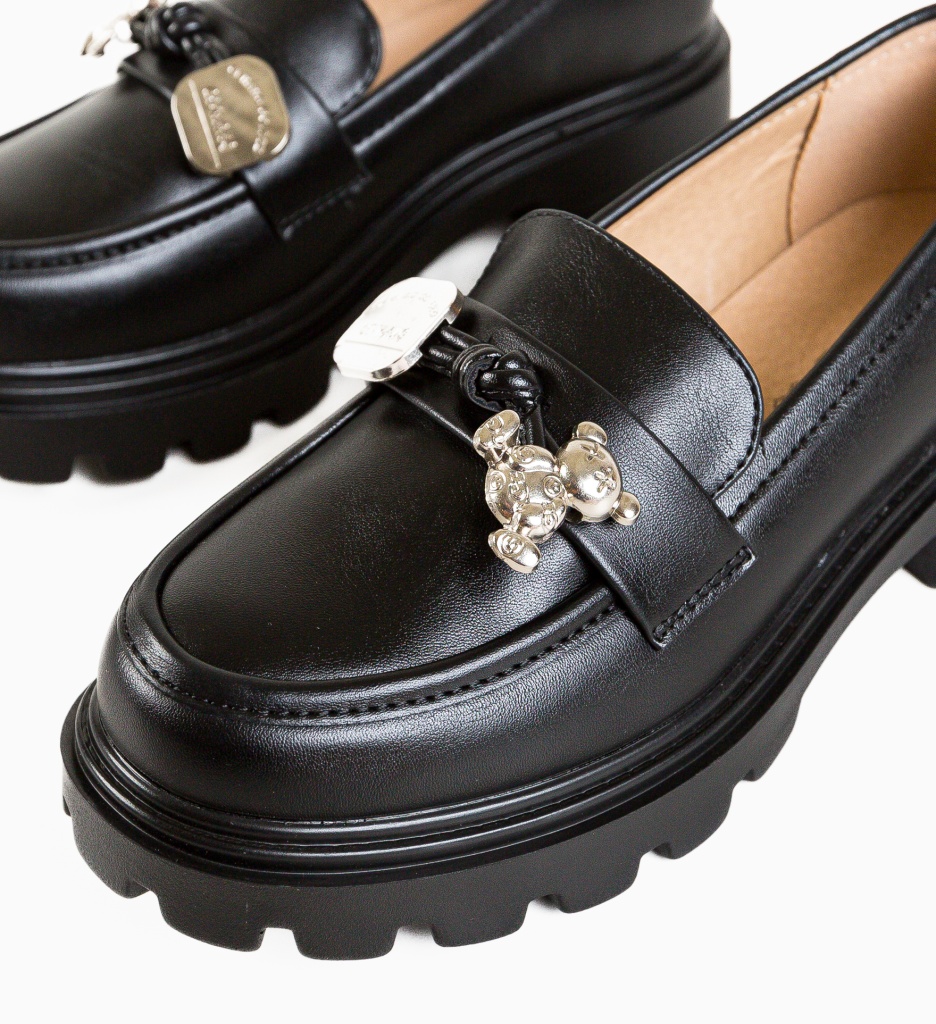 Pantofi Casual Negri Confort Eino - imagine 7