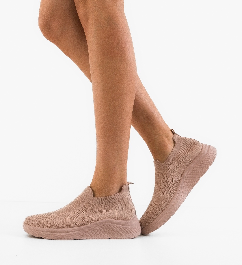 Sneakers Dama Kenure Roz | Confort Zilnic - imagine 2