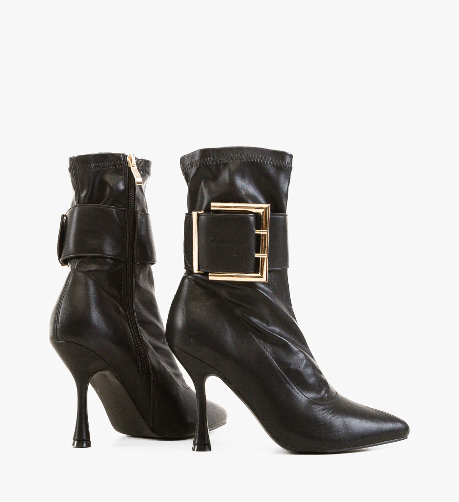 Botine Dama Uju Negre - Eleganță și Confort - imagine 5