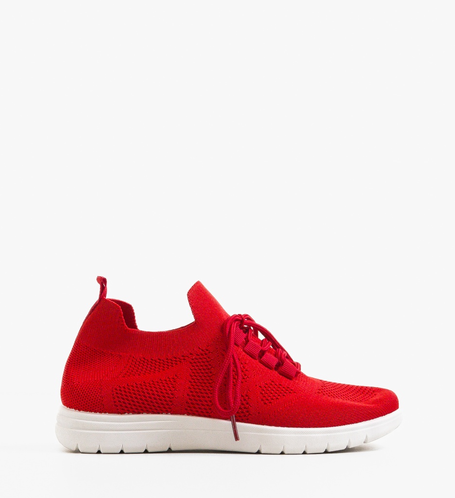 Sneakers Dama Hildred Rosii | Stil & Confort - imagine 6