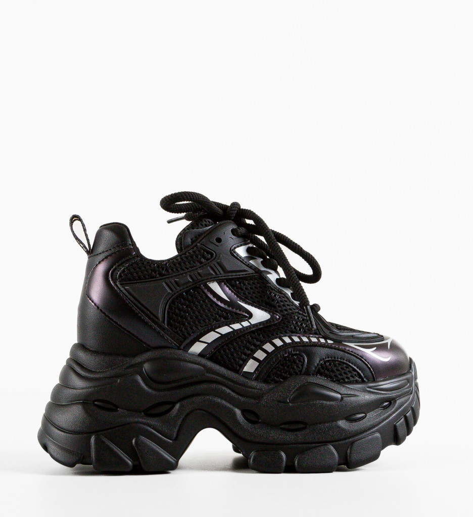 Sneakers Nytar Negri - Confort și Stil Sport - imagine 4