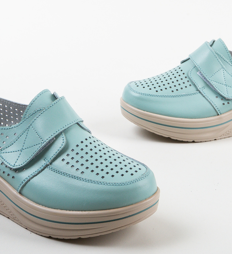 Pantofi Casual Rezolito Turcoaz | Confort & Stil - imagine 8