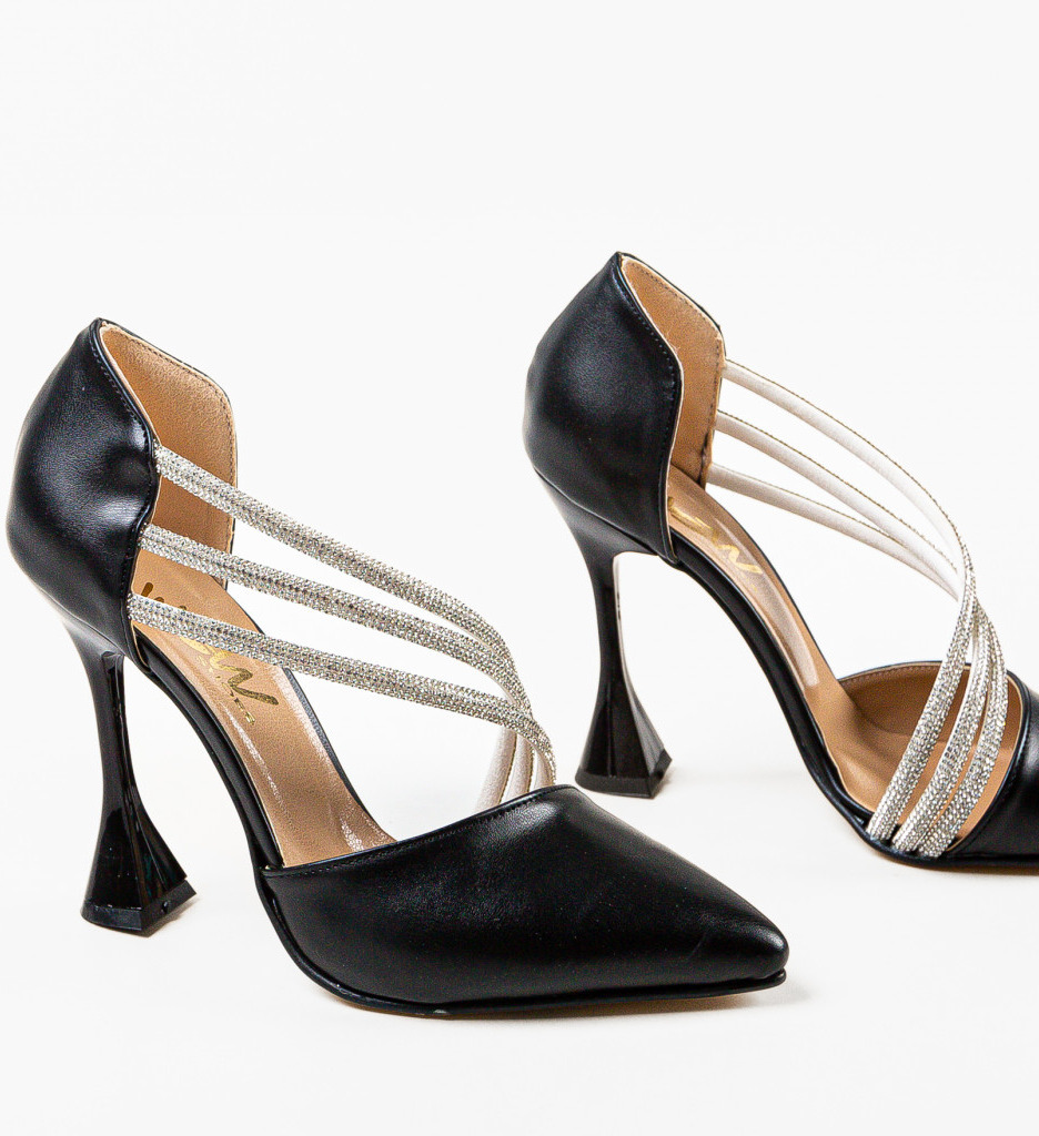 Pantofi dama Egeptam Negri - Eleganță maximă - imagine 6