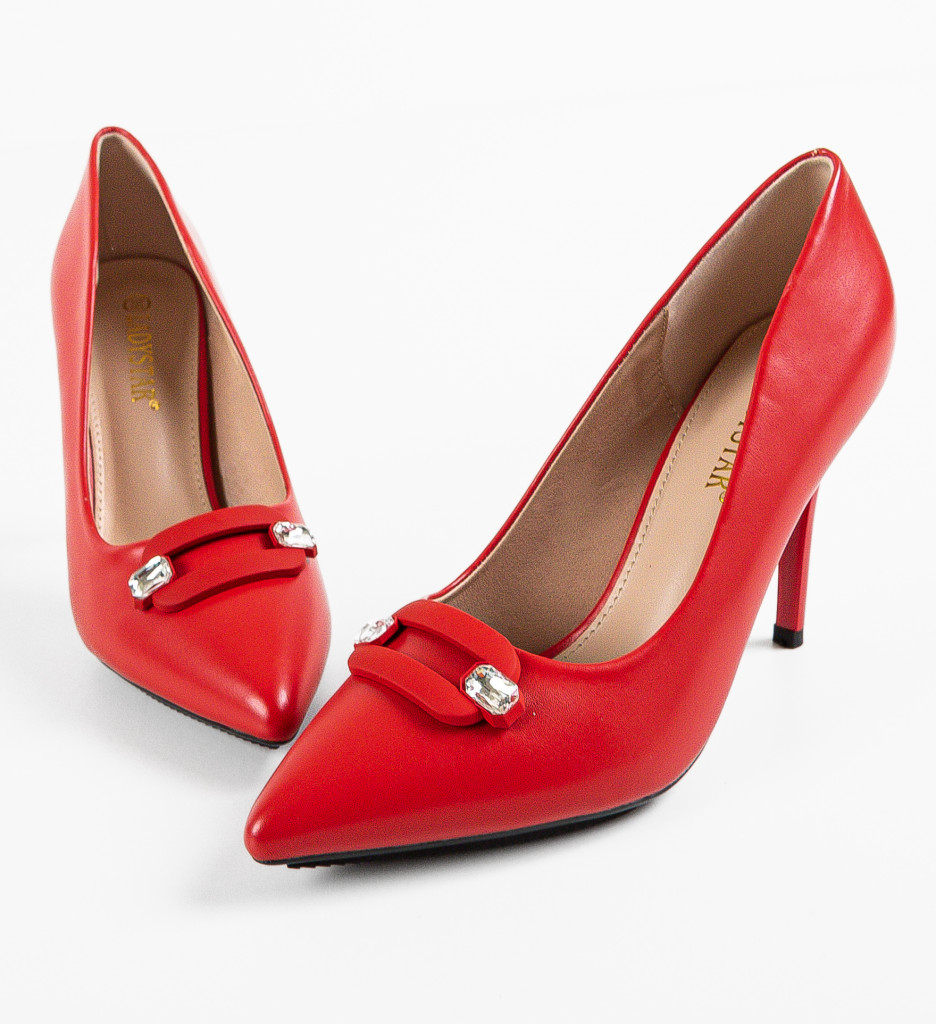 Pantofi Dama Maliro Rosii - Eleganți și Îndrăzneți - imagine 6