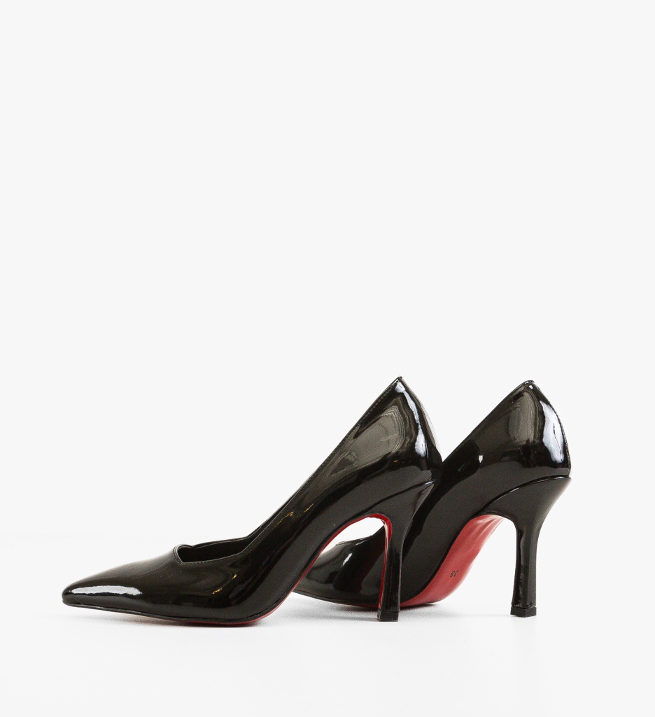 Pantofi Stiletto Vobka Negri - Eleganță Asigurată - imagine 13