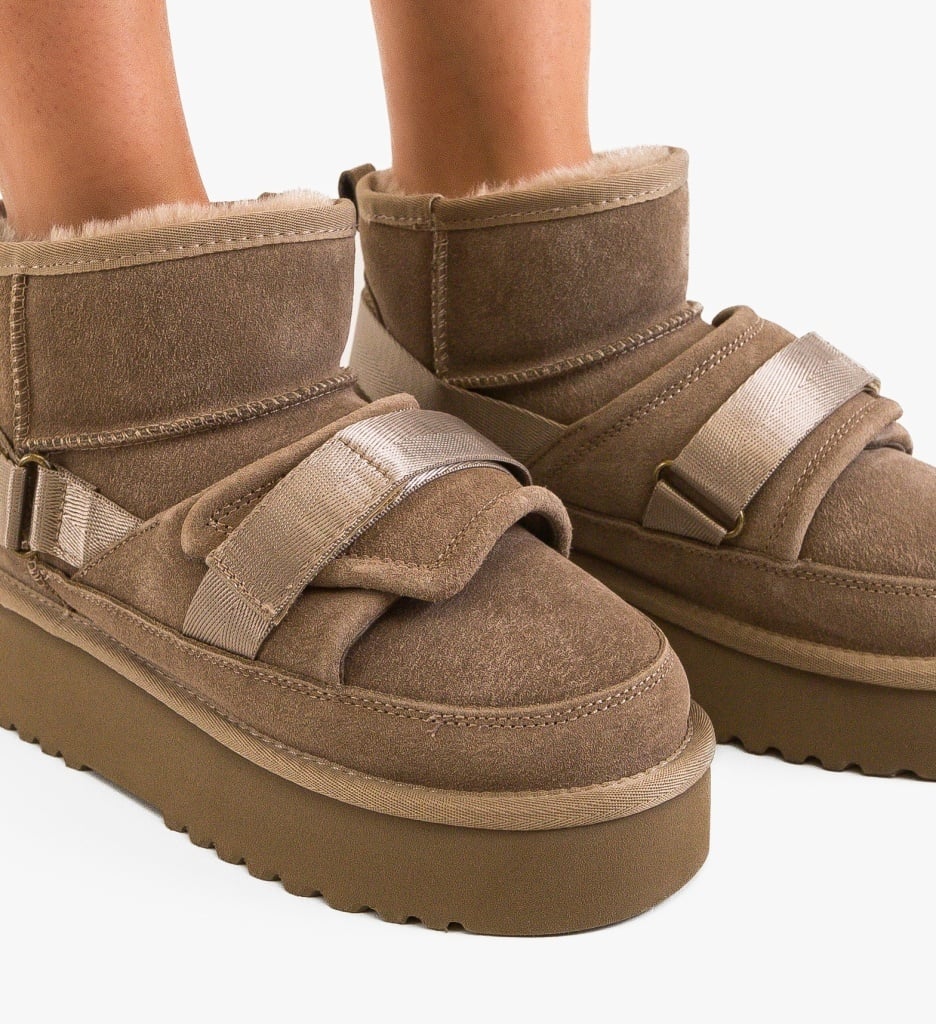 Cizme Ug Kaiana Khaki - Confort Termic Superior