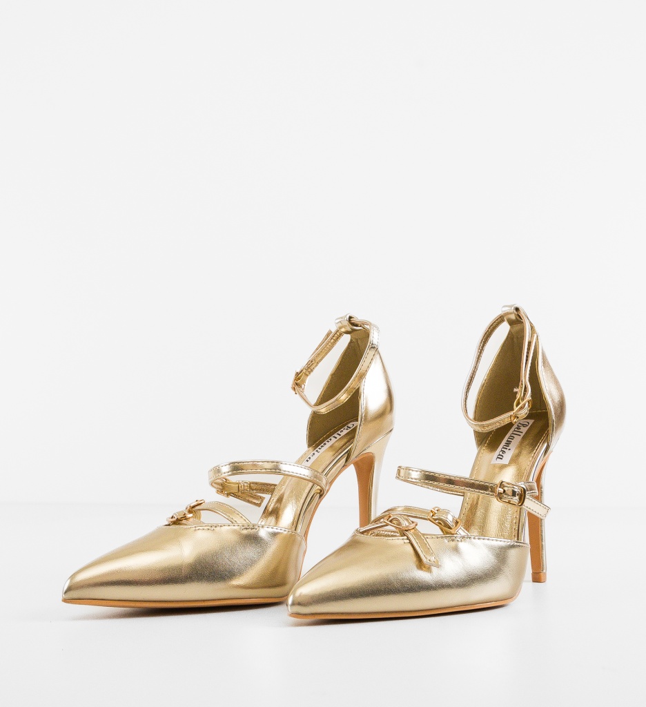 Pantofi dama Cobb Aurii cu toc elegant - imagine 14