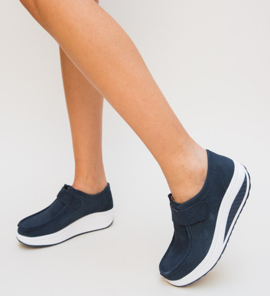Pantofi Tinna Albaștri Casual | Confort și Stil