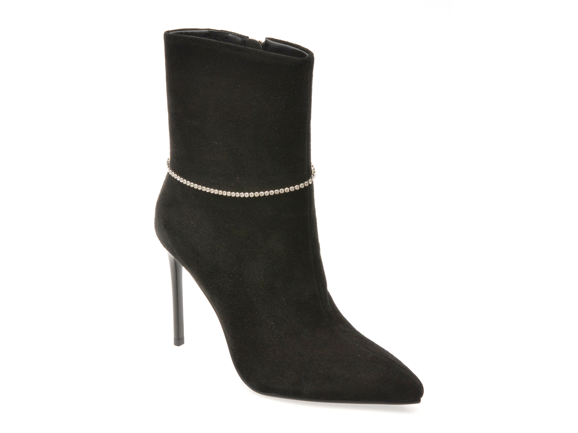 Botine ALDO Elegante Negre | Piele Intoarsă