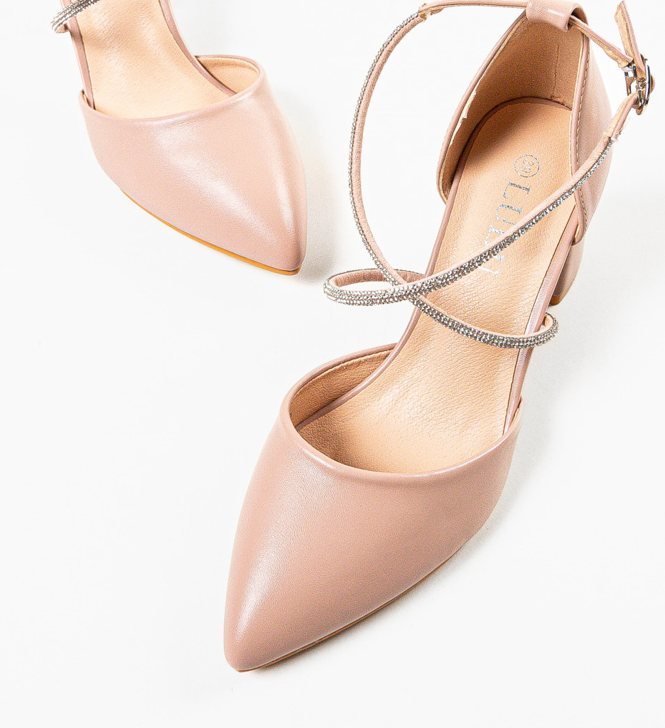 Pantofi Dorol Nude - Eleganță și Stil Versatil - imagine 5