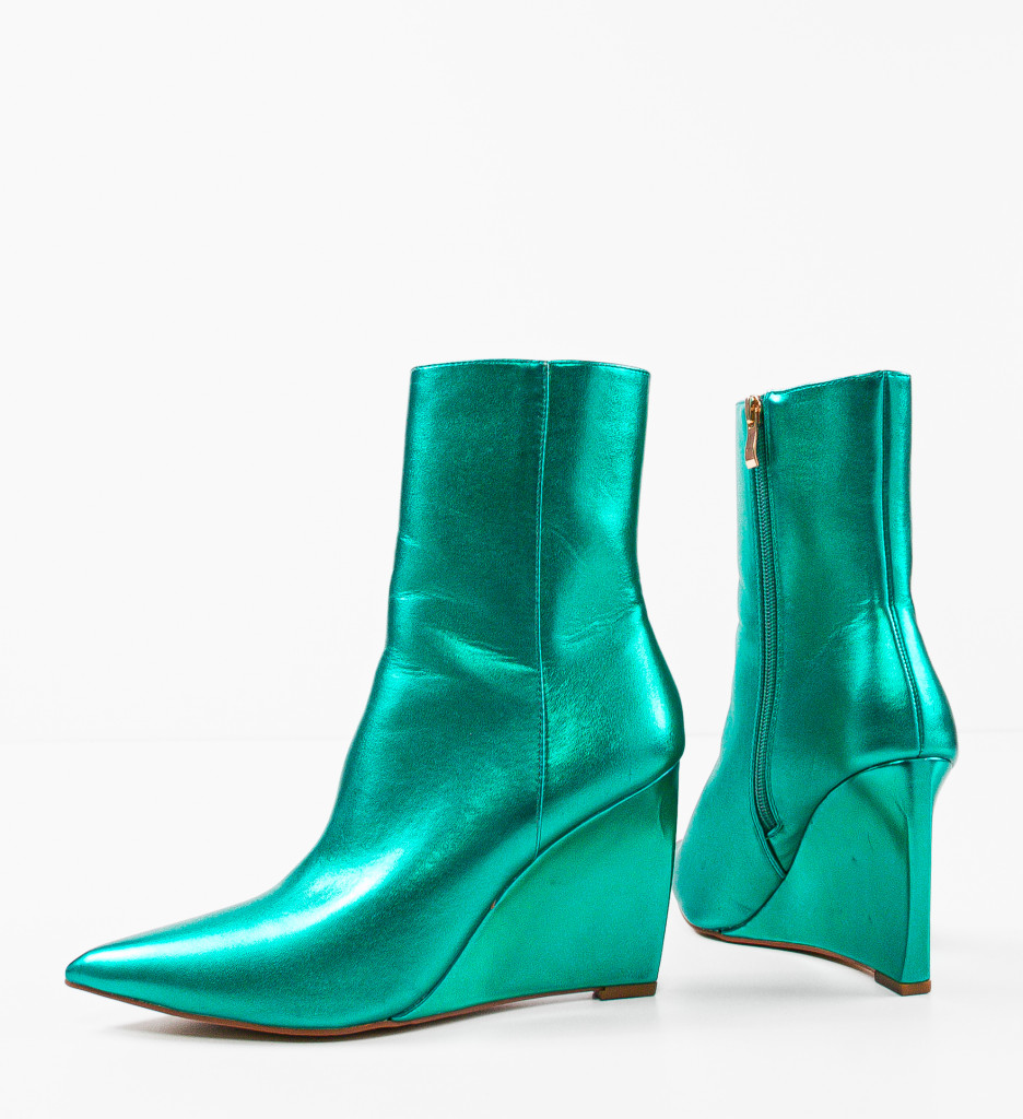 Botine Dama Verzi Delila - Stil și Confort Urban - imagine 7