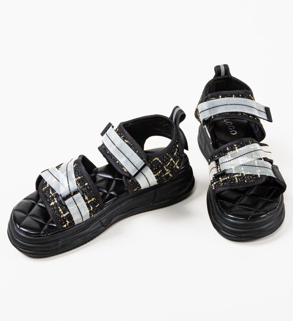 Sandale Dama Criseid Negre | Eleganță și Confort - imagine 5