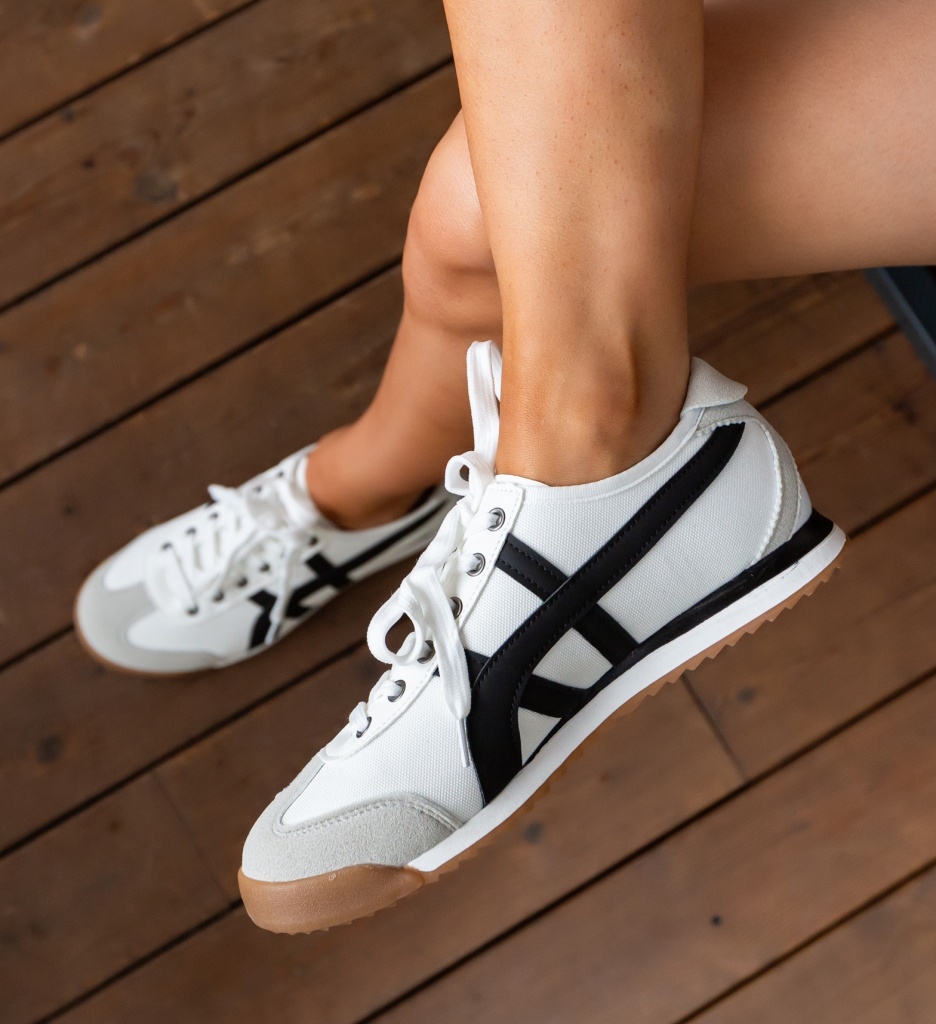 Pantofi Sport Dama Hashi Albi - Confort și Stil - imagine 6