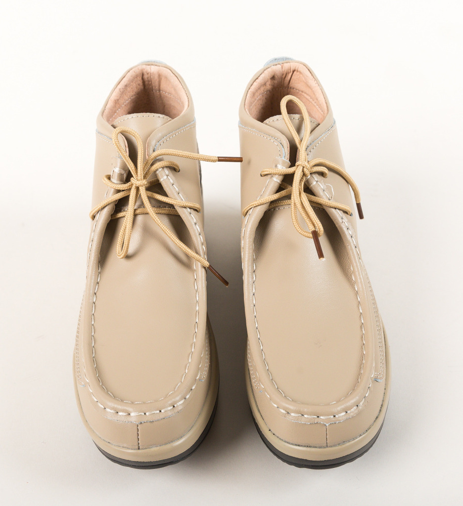 Pantofi Casual Nash Bej - Confort și Stil - imagine 4