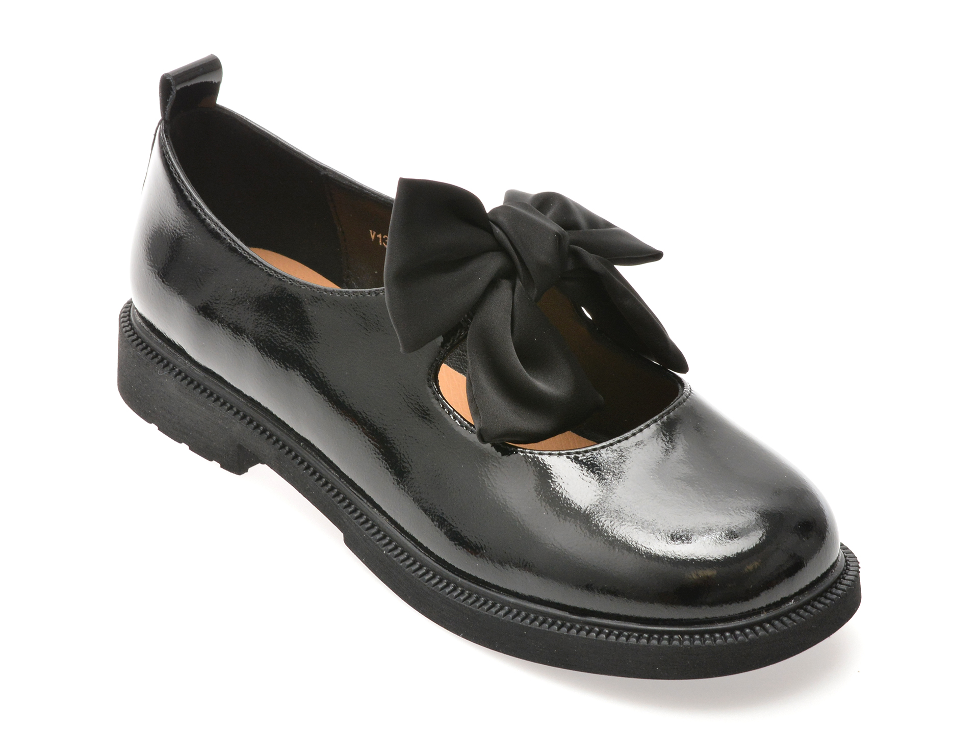 Pantofi FLAVIA PASSINI negri din piele lacuită