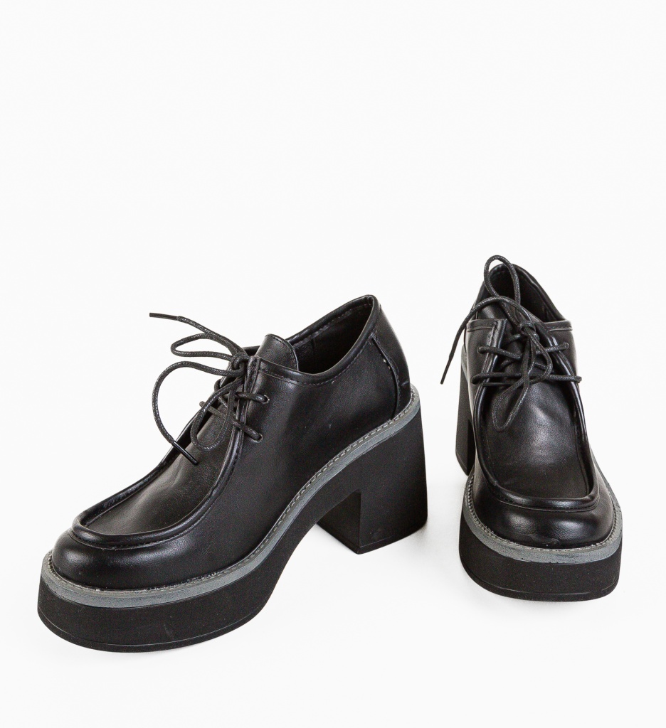 Pantofi Casual Aylmer Negri - Confort și Stil - imagine 8