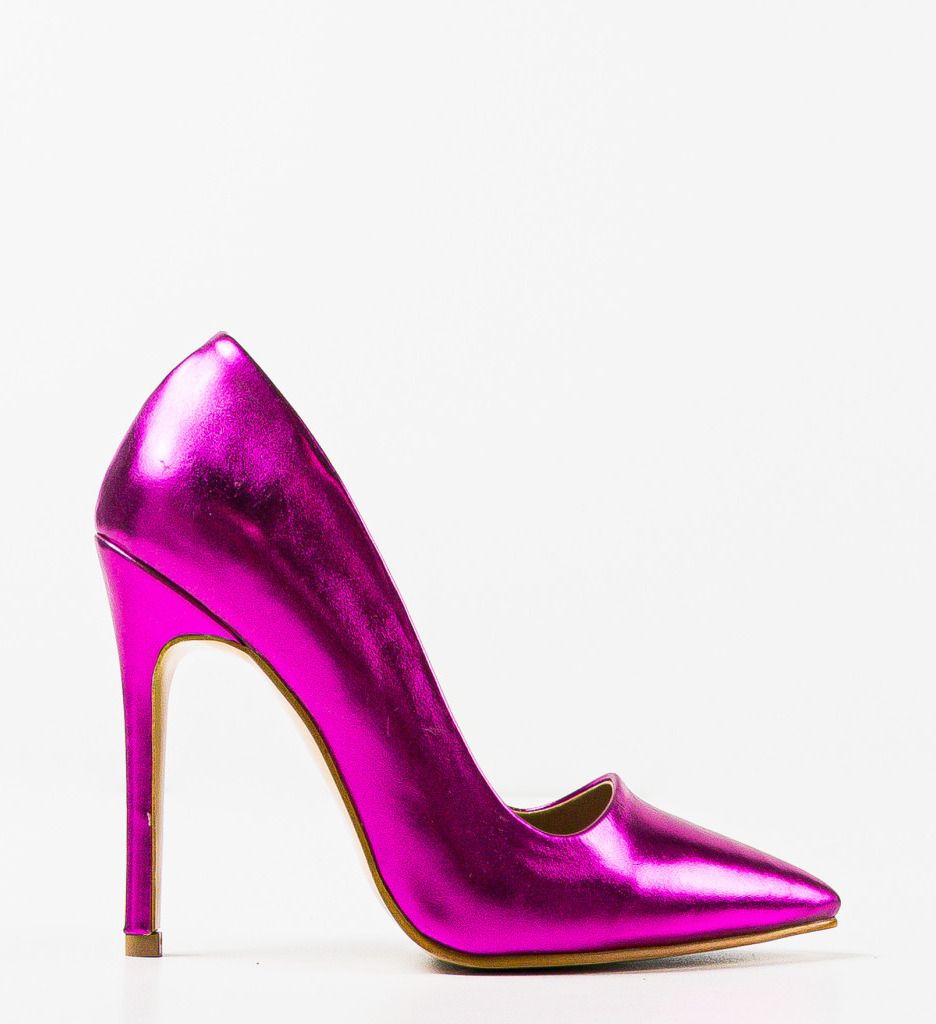 Pantofi Dama Junba Fuchsia - Stil și Eleganță - imagine 4