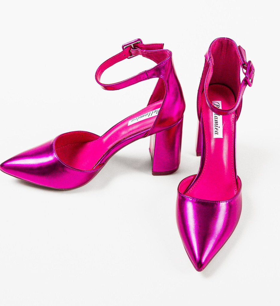 Pantofi dama Alejandro Fuchsia - Eleganță și Stil - imagine 6