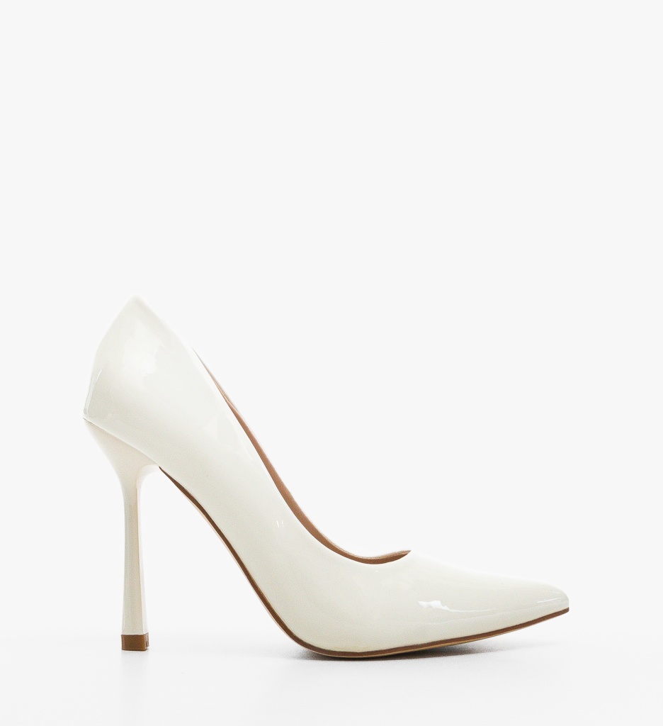 Pantofi Pryzy Albi | Eleganță la Fiecare Pas - imagine 4