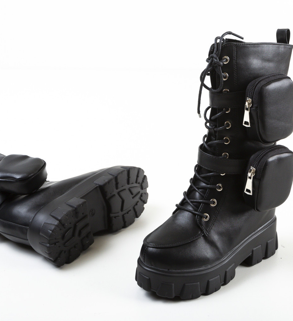Cizme Kuve Negre – Eleganță și Confort în Pas - imagine 5