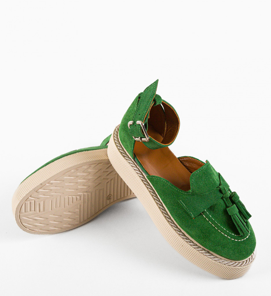 Pantofi Casual Cestus Verzi | Confort și Stil - imagine 6