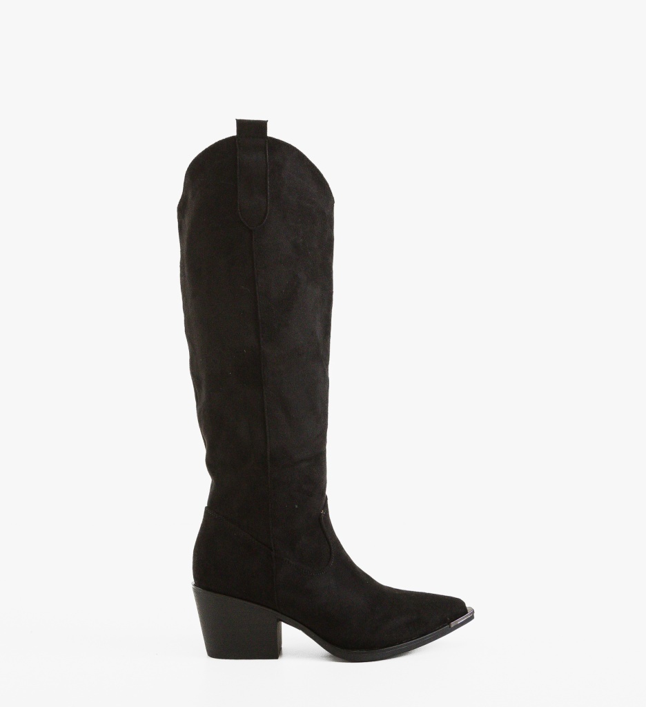 Cizme Spence Negre Depurtat | Stil Urban Elegant - imagine 6