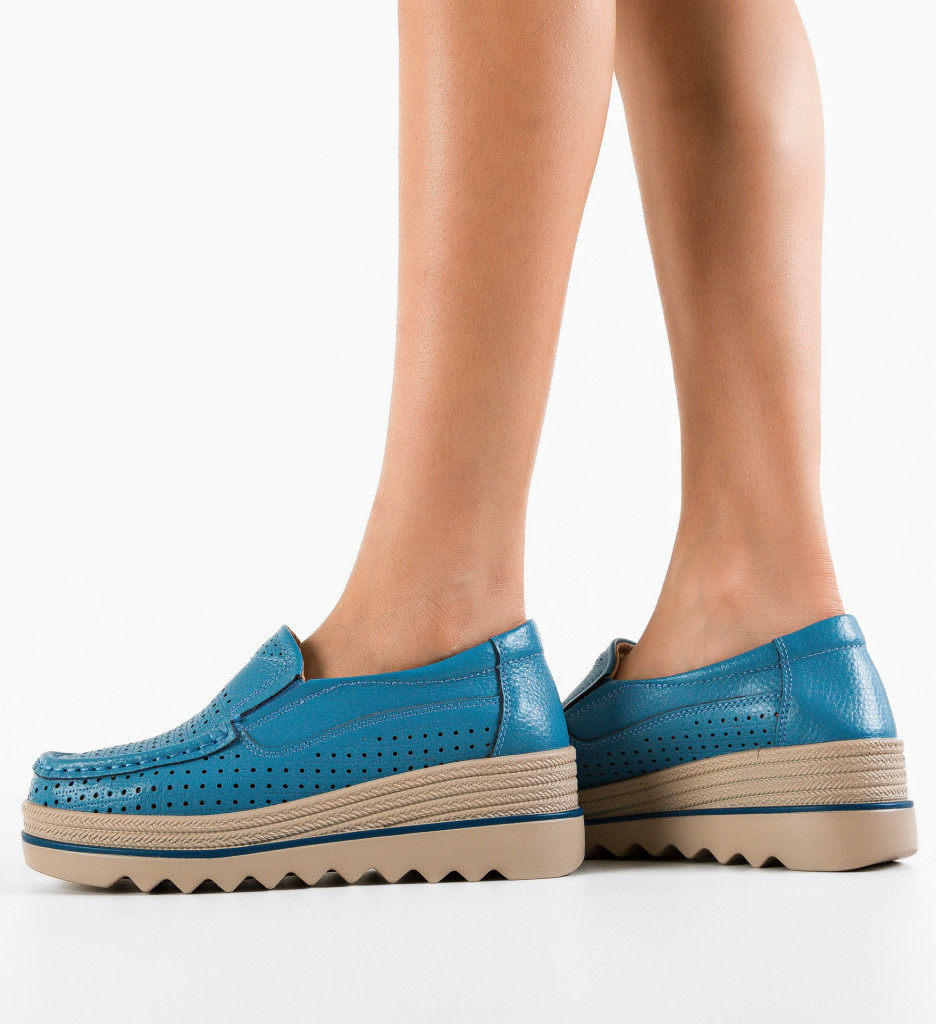 Pantofi Casual Krat Albastri - Confort și Stil Zilnic - imagine 3