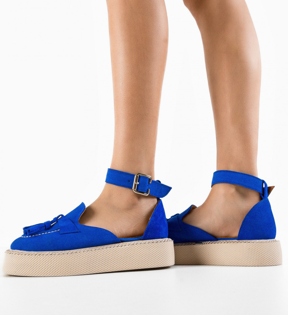 Pantofi Casual Cestus Albastri - Confort Zilnic - imagine 3