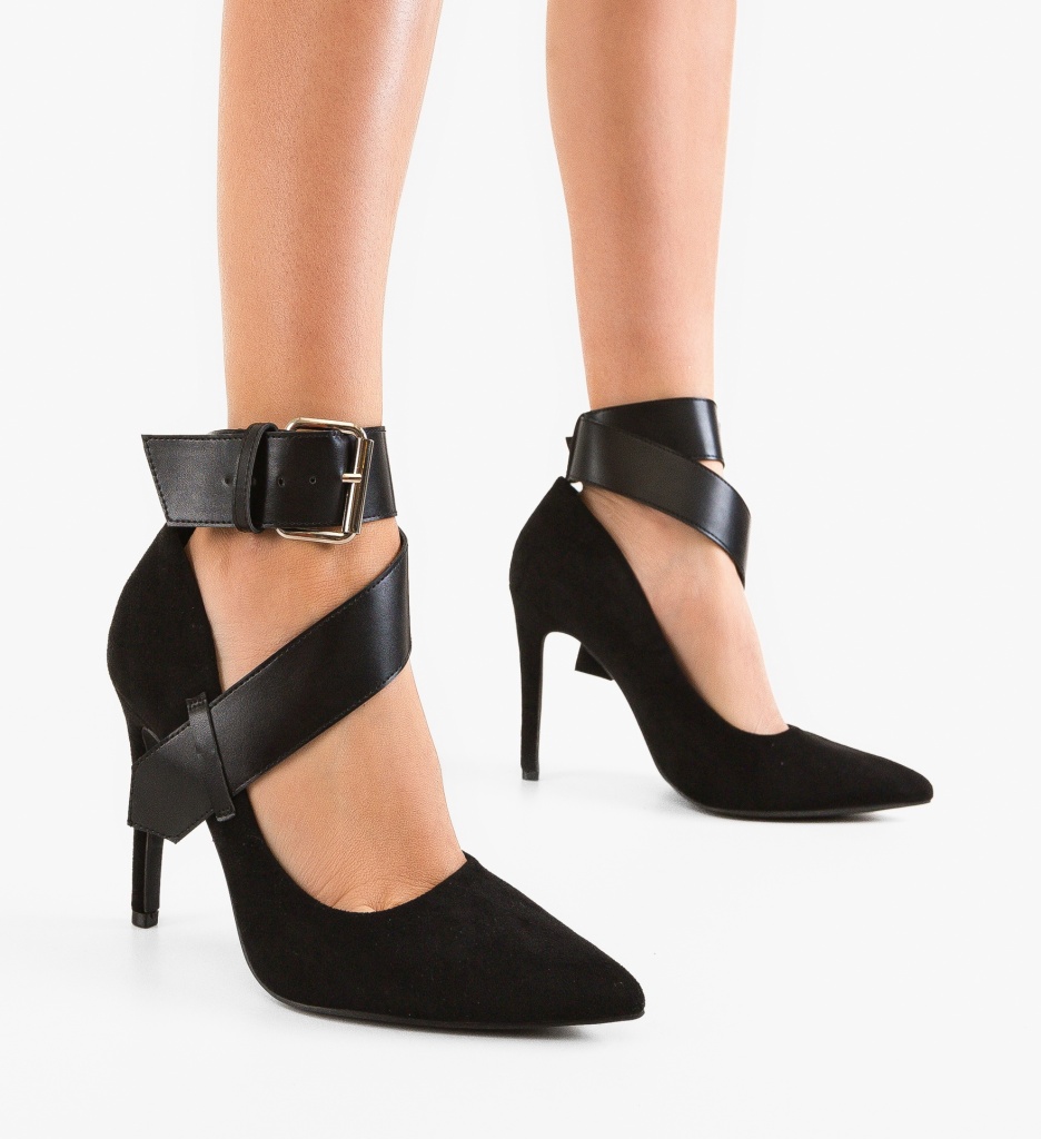Pantofi Dama Dewi Negri cu Toc Eleganți - imagine 2